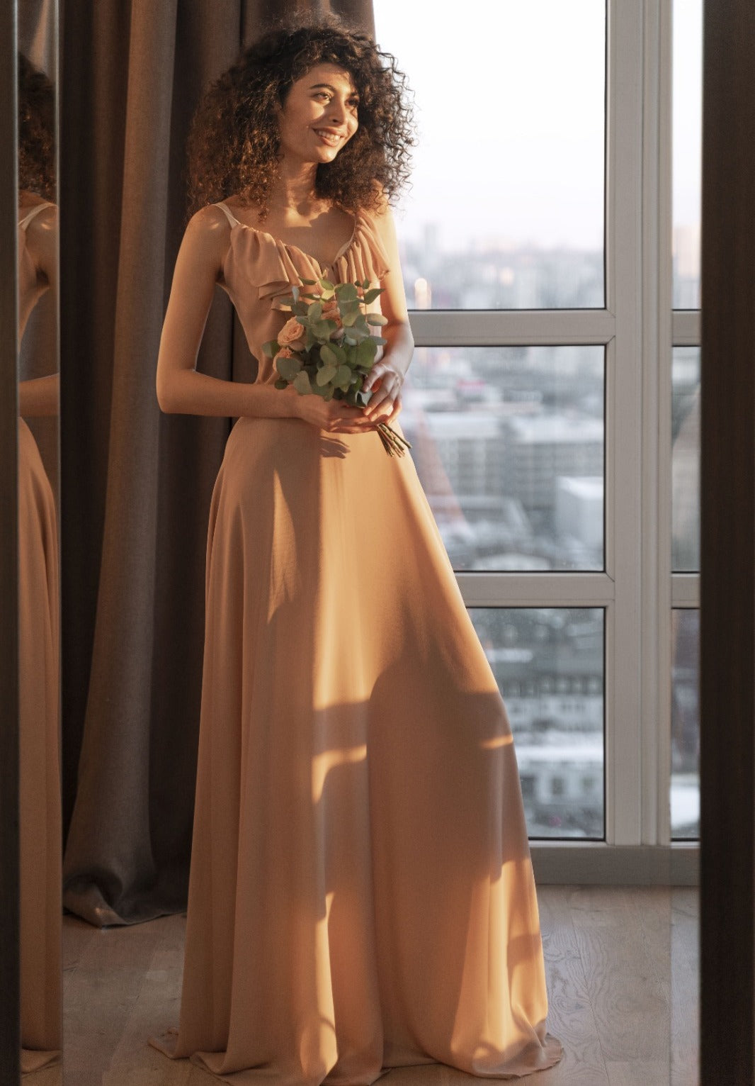 long feminine dress